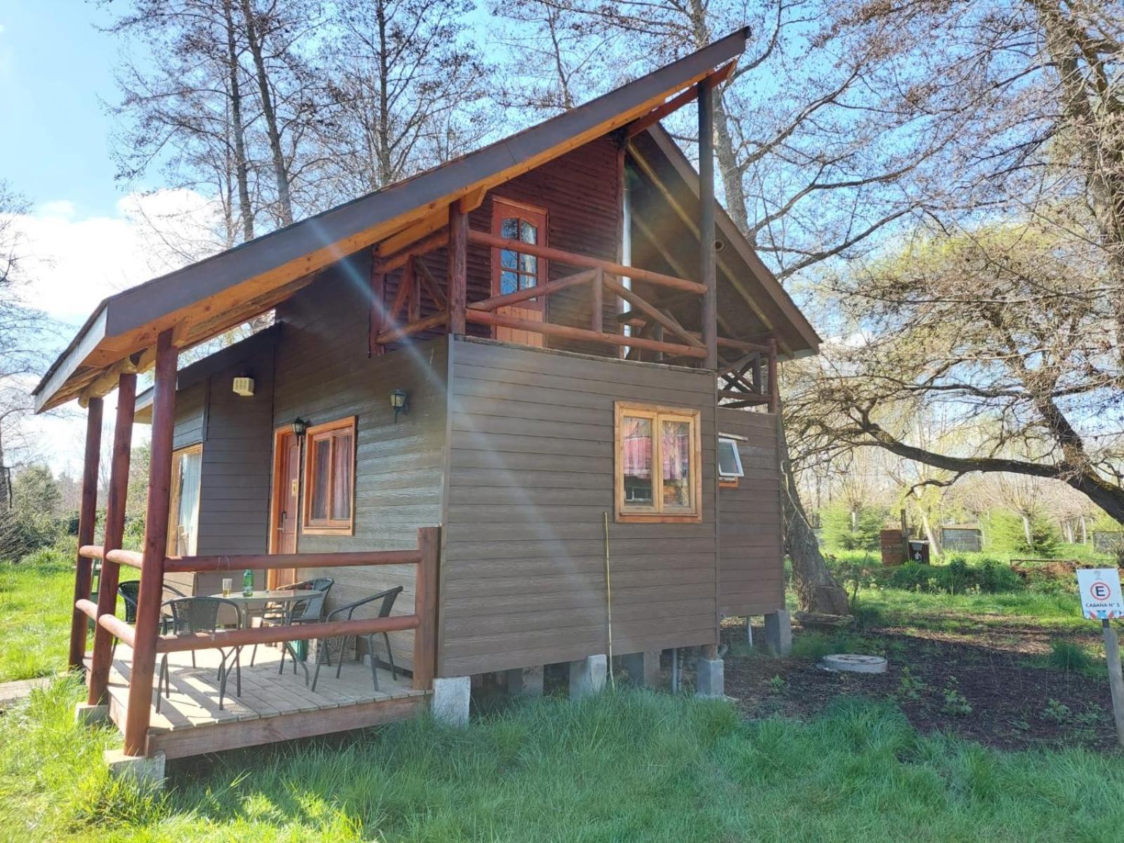Cabanas Turismo Don Ambrosio El Manzano  Exteriör bild