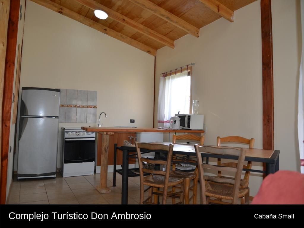 Cabanas Turismo Don Ambrosio El Manzano  Exteriör bild