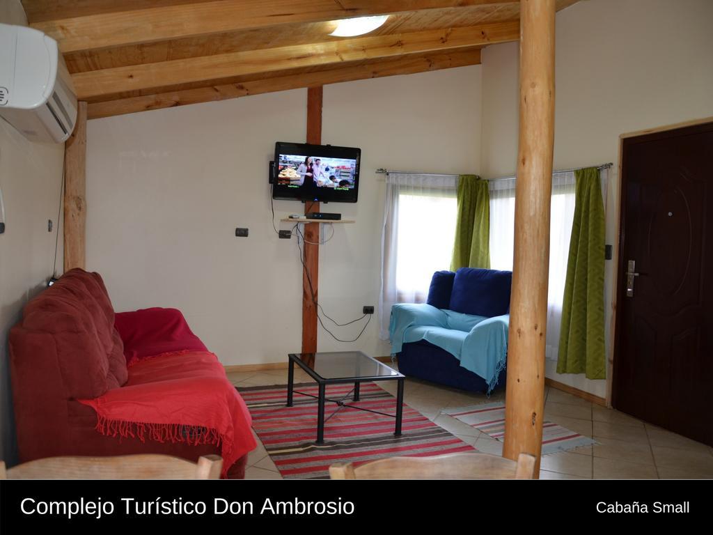 Cabanas Turismo Don Ambrosio El Manzano  Exteriör bild